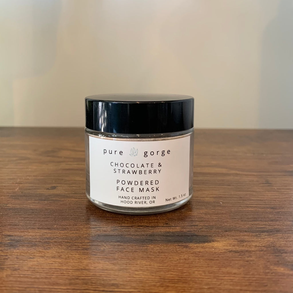 Powdered Face Mask - Chocolate & Strawberry