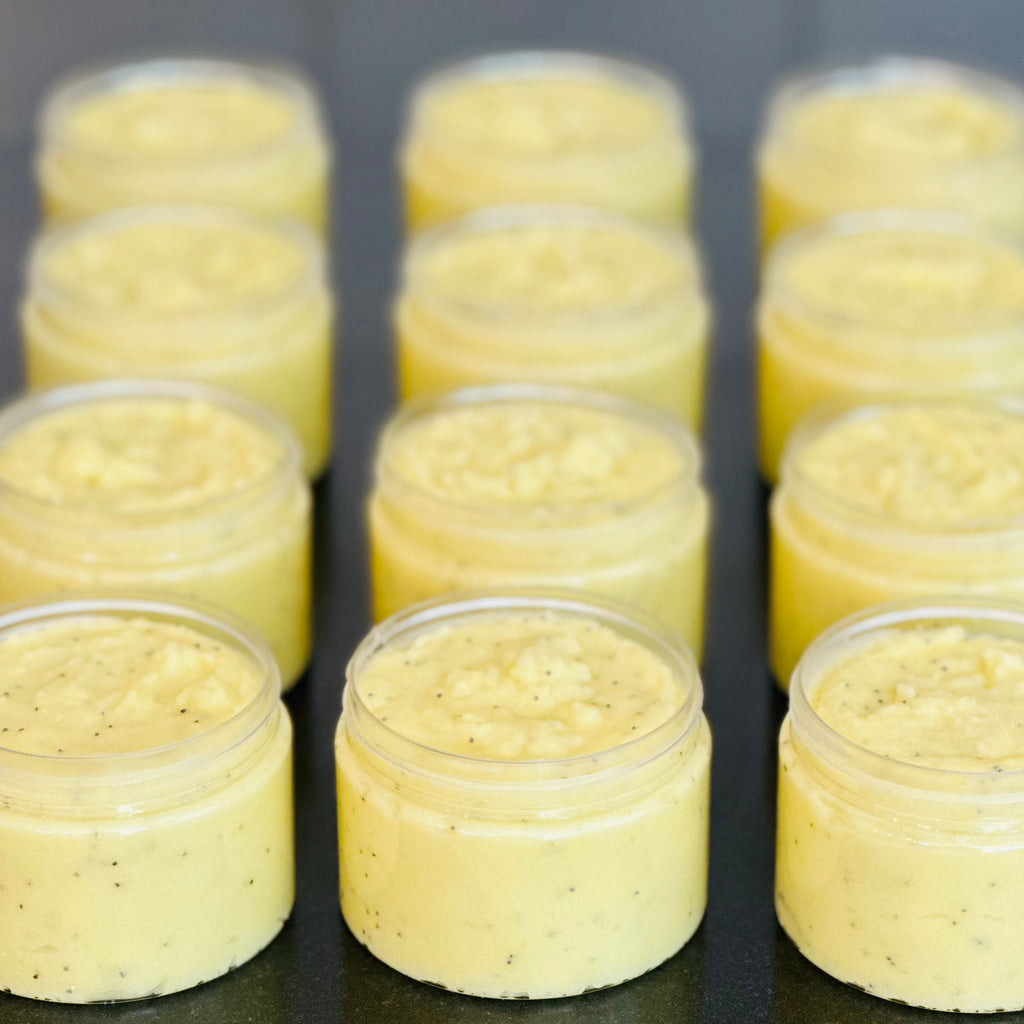 Lemon & Poppy Seed Sugar Scrub