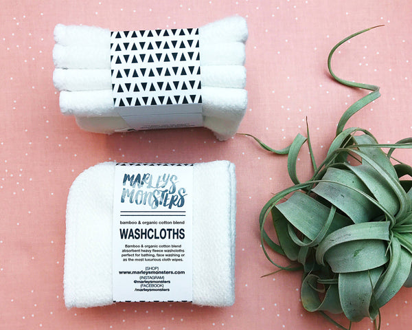 Bamboo Washcloths x 4