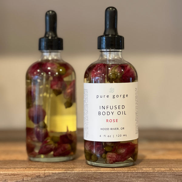 Rose Infused Body Oil