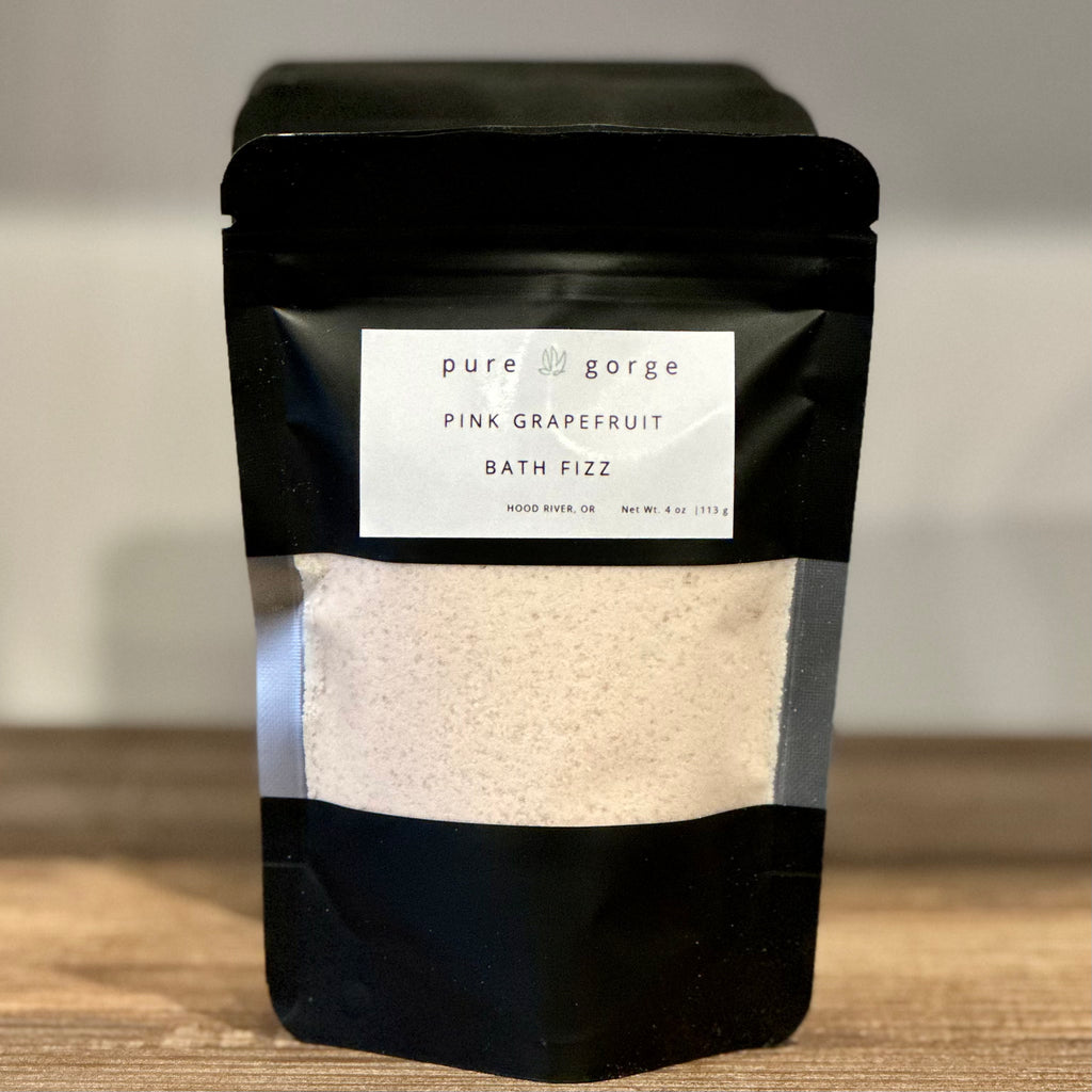 Pink Grapefruit Bath Fizz