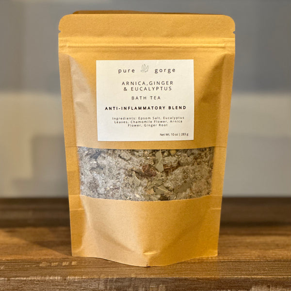 Bath Tea - Arnica, Ginger & Eucalyptus - ANTI-INFLAMMATORY