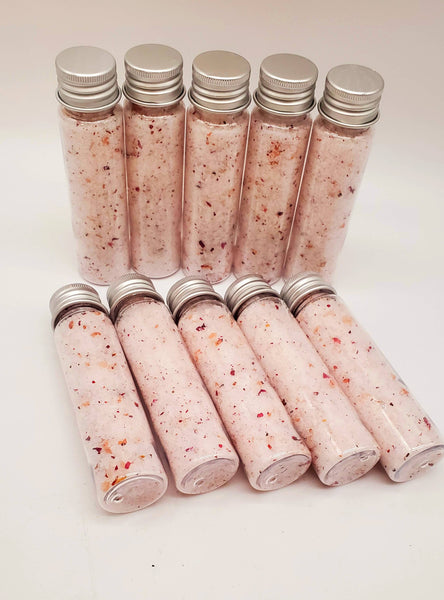 Mini Bath Salt Test Tubes