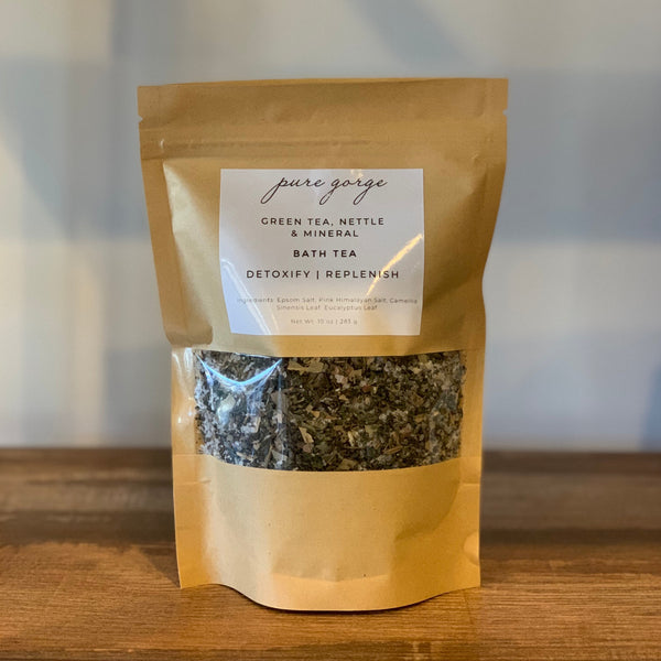 Bath Tea - Green Tea, Nettle & Mineral - DETOXIFY | REPLENISH