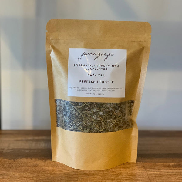 Bath Tea - Rosemary, Peppermint & Eucalyptus- REFRESH | SOOTHE