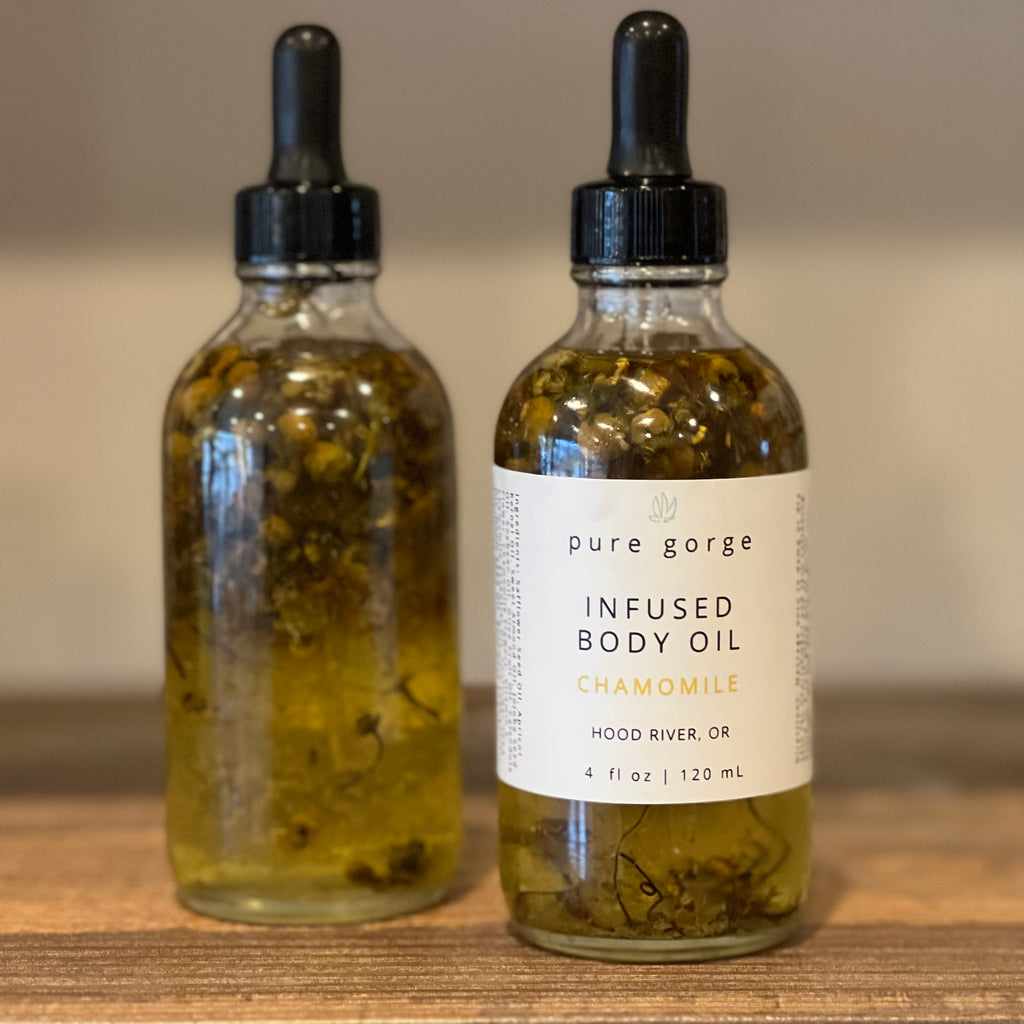 Chamomile Infused Body Oil