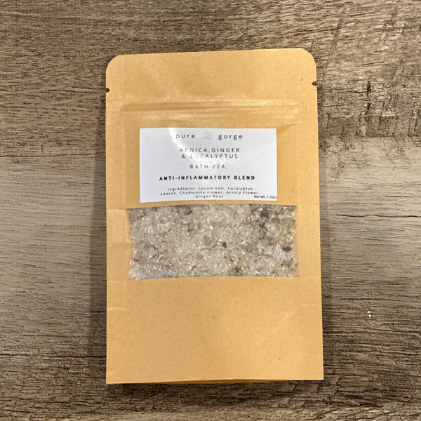 Bath Tea - Arnica, Ginger & Eucalyptus - ANTI-INFLAMMATORY