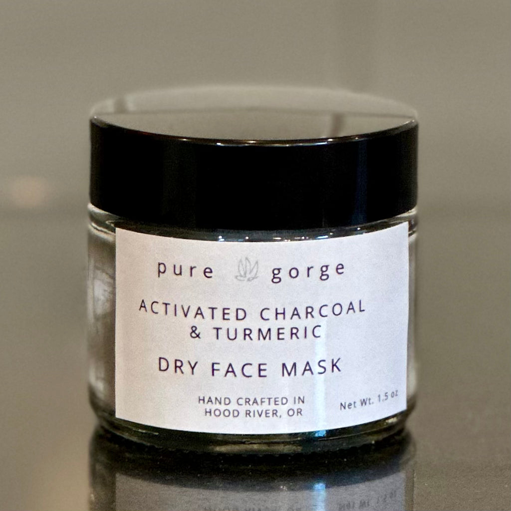 Powdered Face Mask - Activated Charcoal and Turmeric
