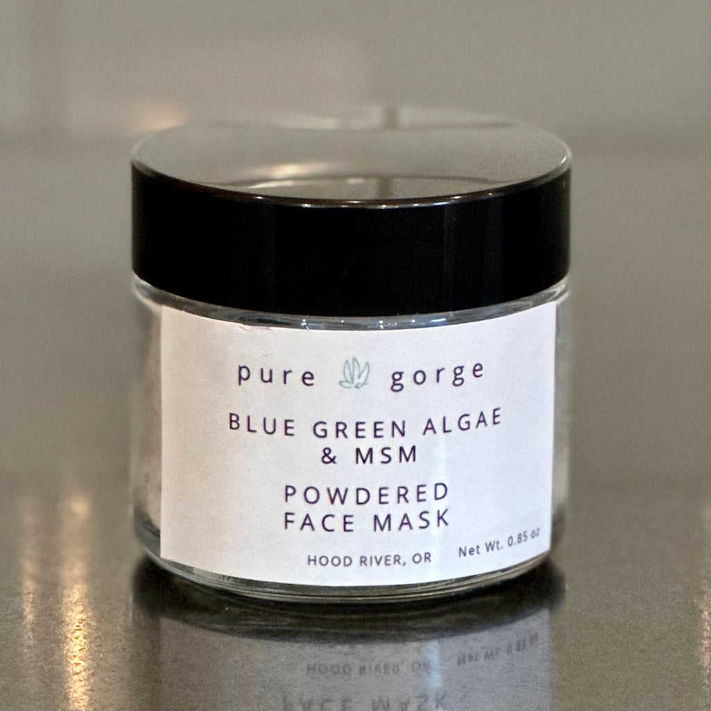Powdered Face Masks - Blue Green Algae & MSM