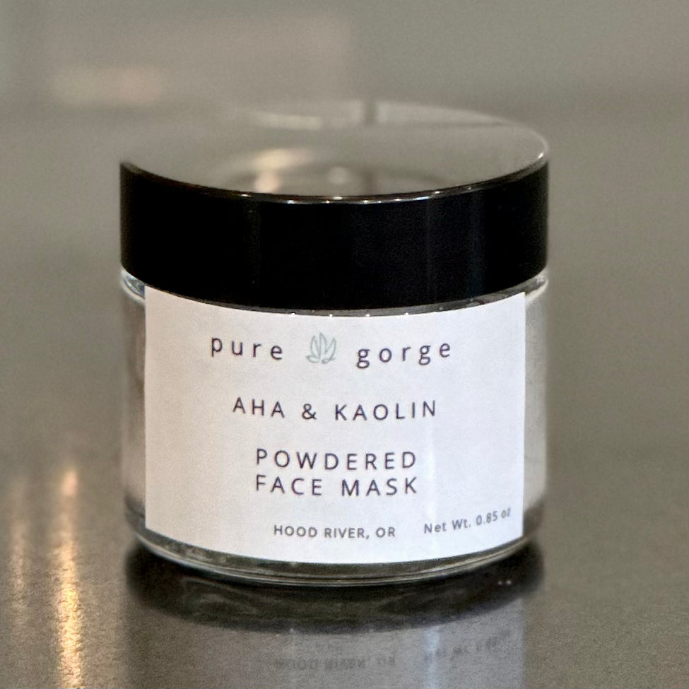 Powdered Face Mask - AHA & Kaolin